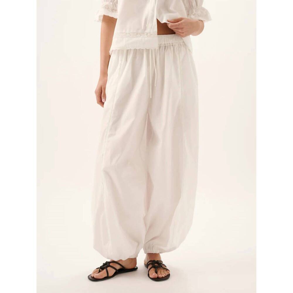NEW ROAME maisie pant in white